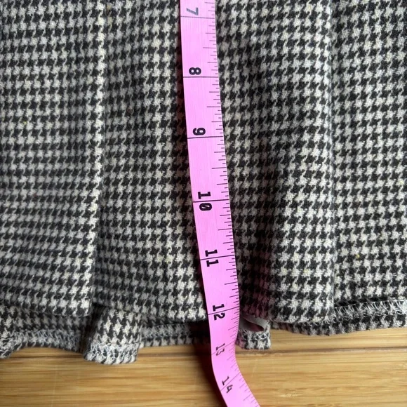 Houndstooth mini pleated skort - Picture 4 of 4